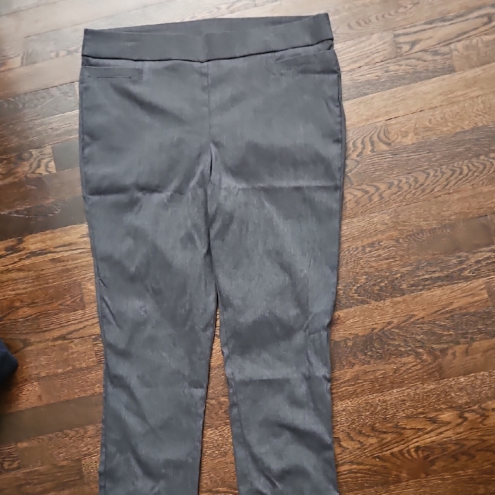 Kim Rogers Charcoal Straight Leg Pants